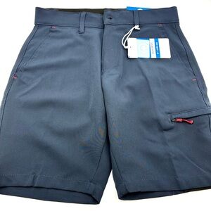 Monument Flex Utility Short Men's Navy Cargo Size 30, 9” Inseam